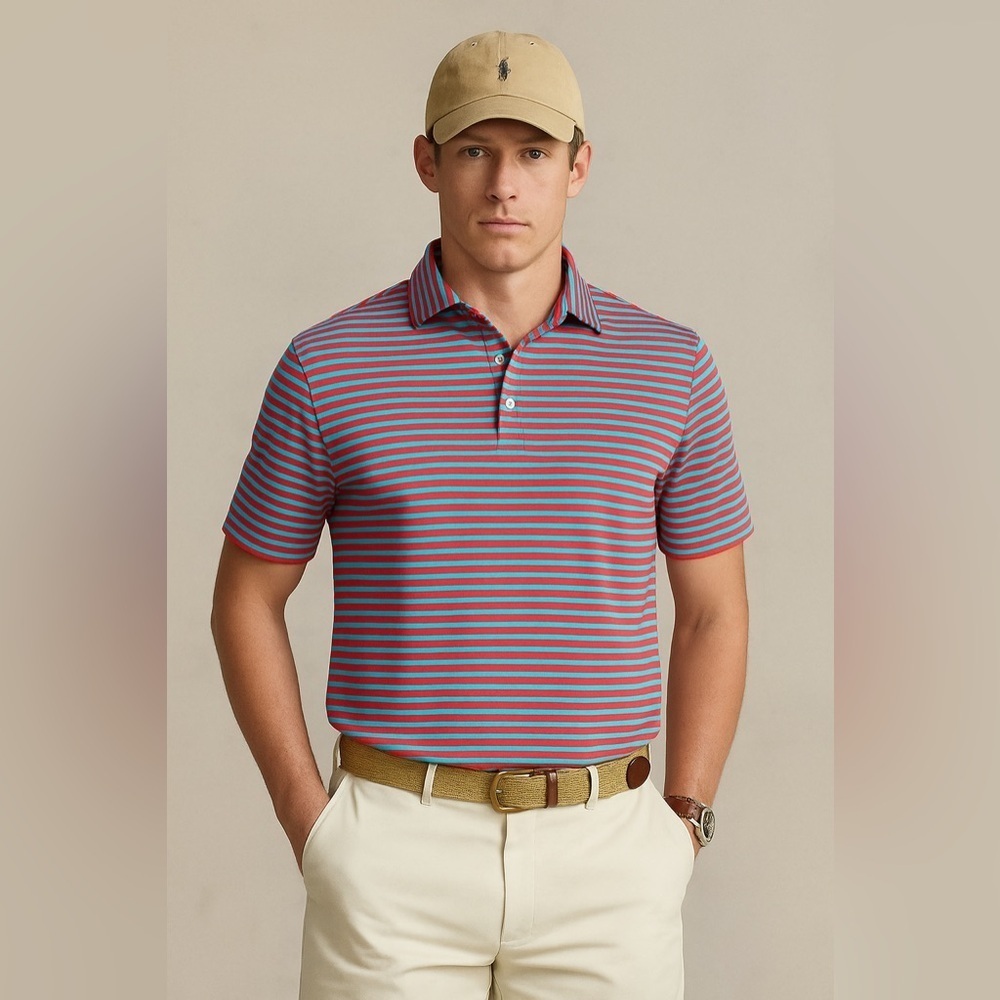 RLX Ralph Lauren Trump National Hudson Valley Polo Shirt size medium